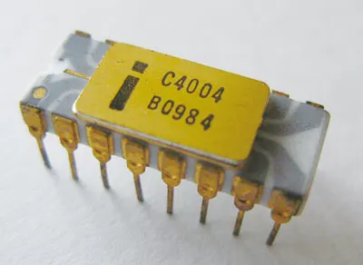 インテルが開発した世界最初のマイコン「4004」